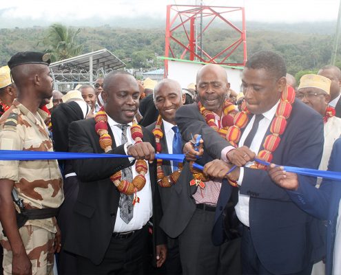 Inauguration : agence de Mvouni
